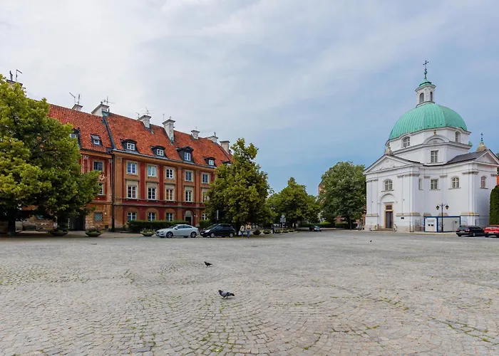 Warsaw New Town Square Apartment For 5 Guests By Noclegi Renters